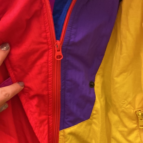 Vintage over meter trisect ski jacket ladies size 6 - Picture 3 of 9